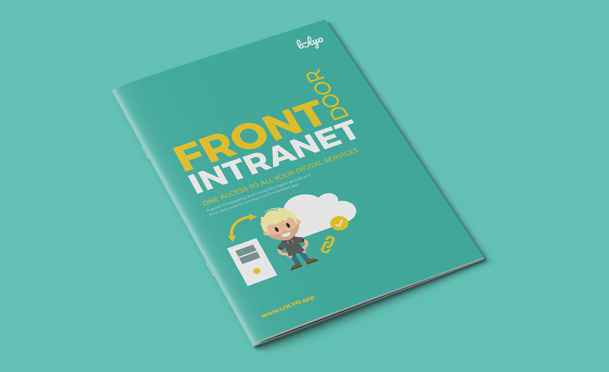 Front door intranet leaflet